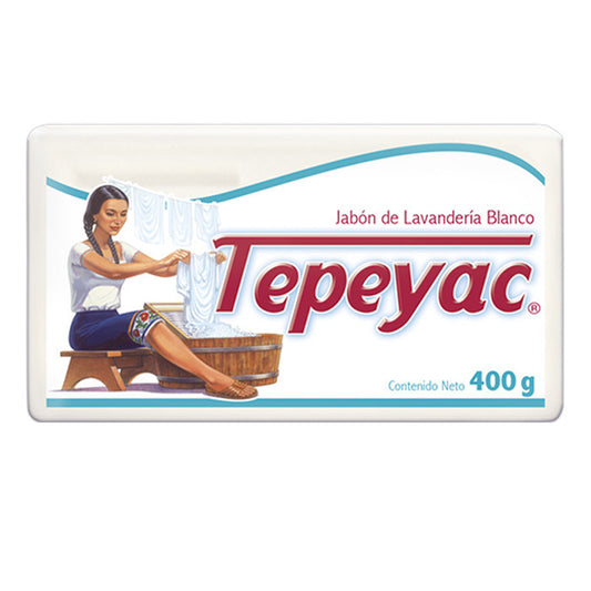 Jabon Tepeyac Blanco Con Envoltura 400 GRS