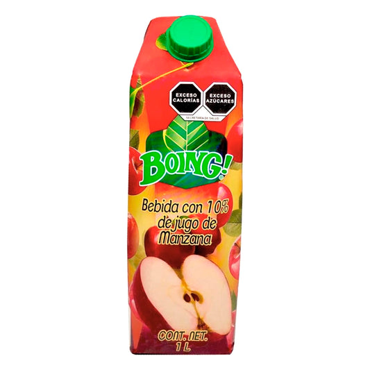 Jugo Boing Tetrapack Manzana 1 LTS