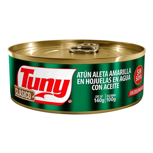 Atun Tuny Sin Soya En Aceite 130 GRS