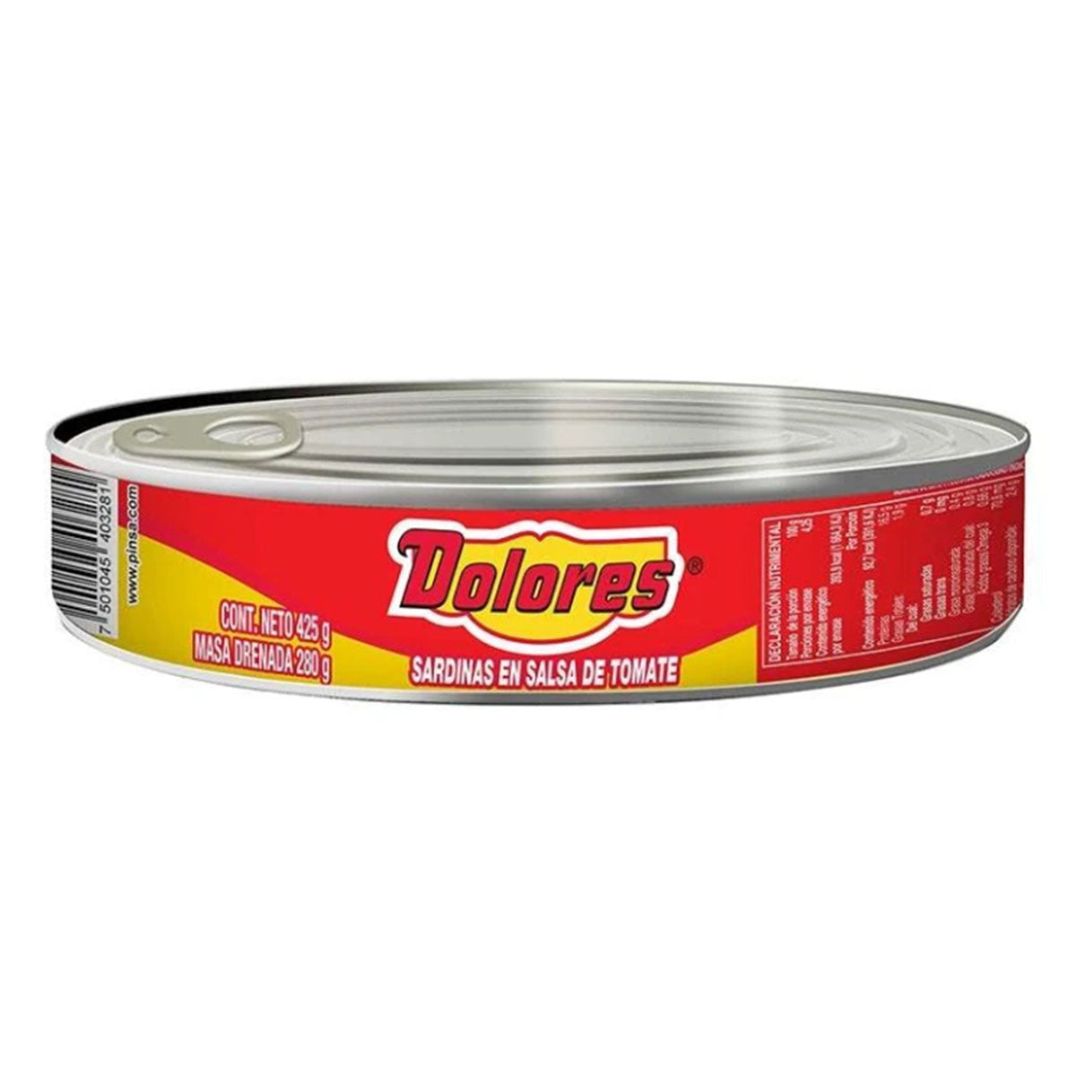 Sardinas Dolores En Sasa De Tomate 425 GRS