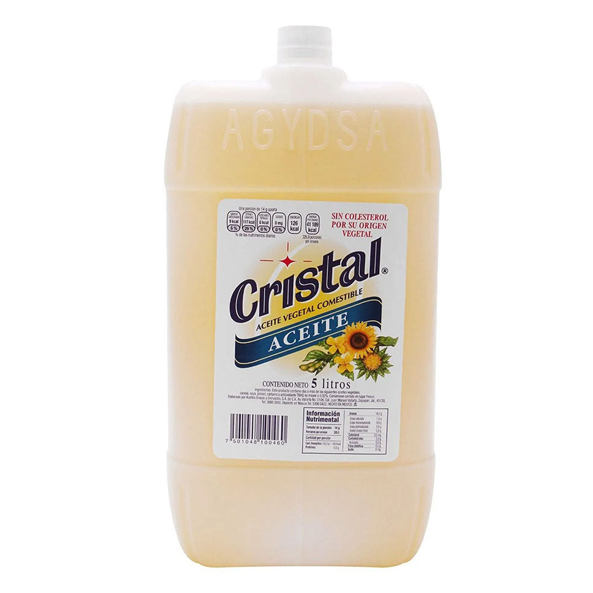 Aceite Cristal Vegetal 5 LTS