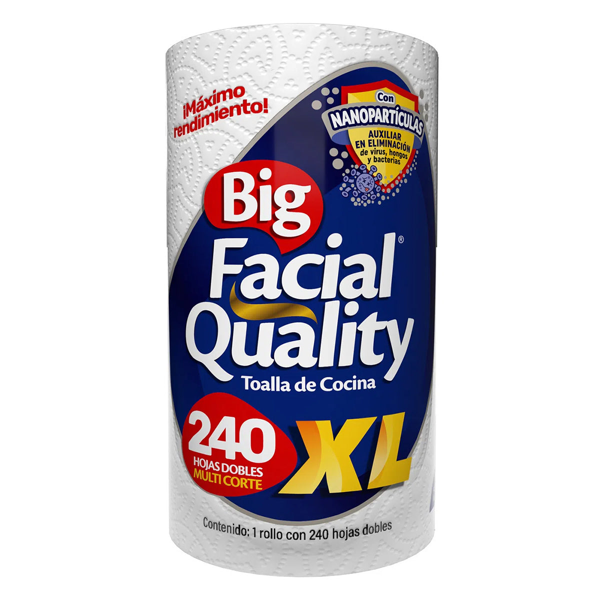 Servitoalla Big Facial Quality Xl 240Hd 1 PZS