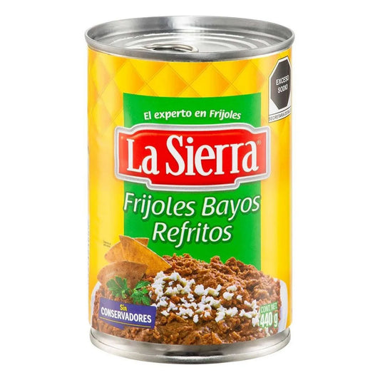 Frijoles La Sierra Bayos Refritos 440 GRS