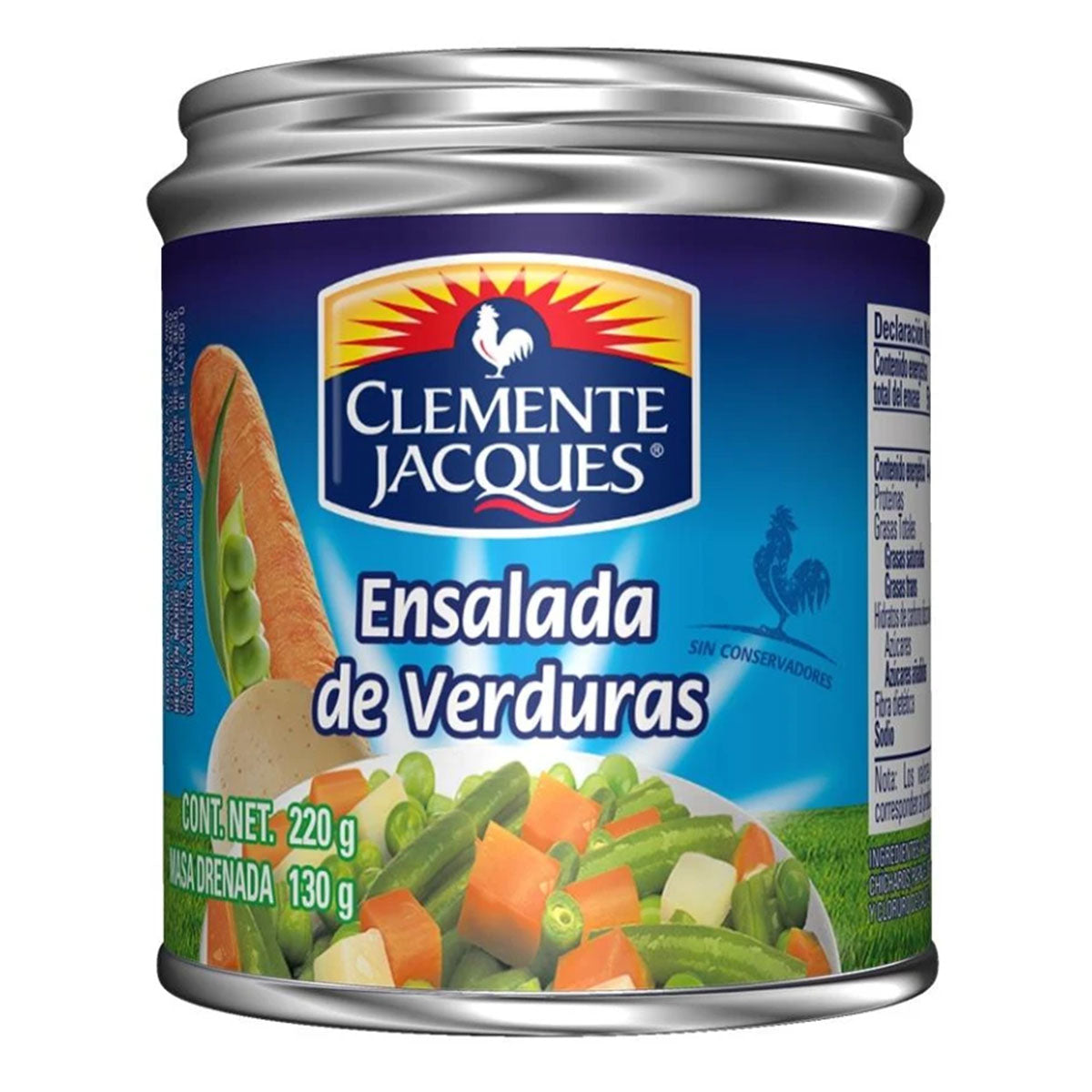 Ensalada Clemente Verduras 220 GRS