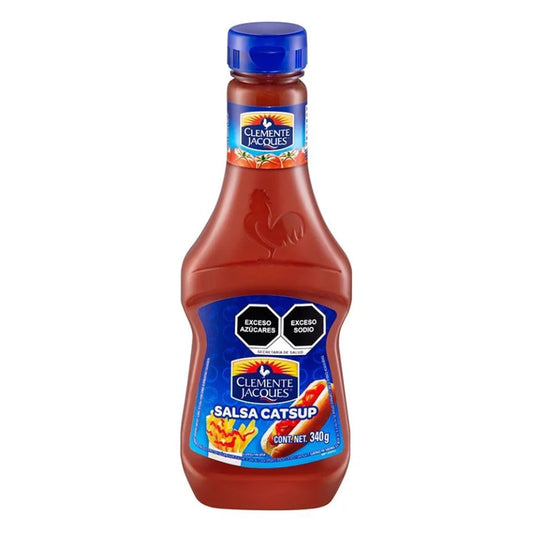 Salsa Catsup Clemente Jacque Squeezable 340 GRS