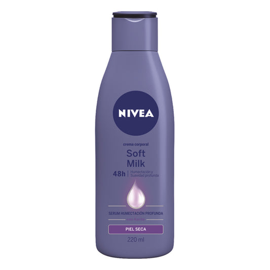 Crema Corporal Nivea Soft Milk Piel Seca 220 MLL