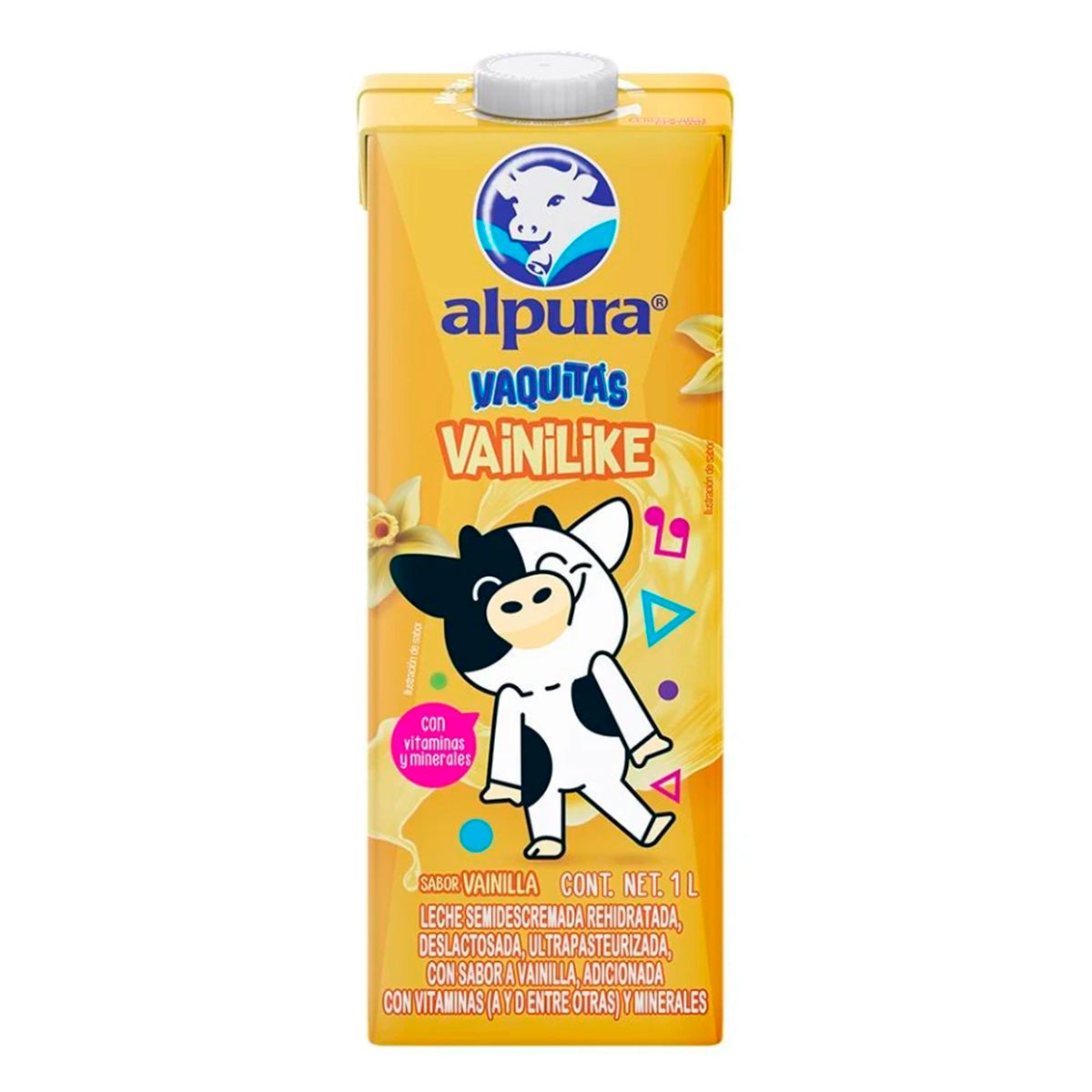 Leche Alpura Vaquitas Vainilla 1 LTS