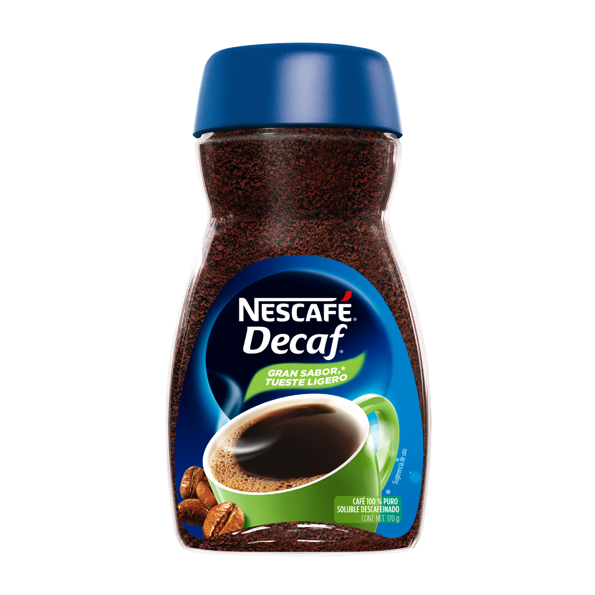 Café Soluble Descafeinado Nescafé Decaf 170g