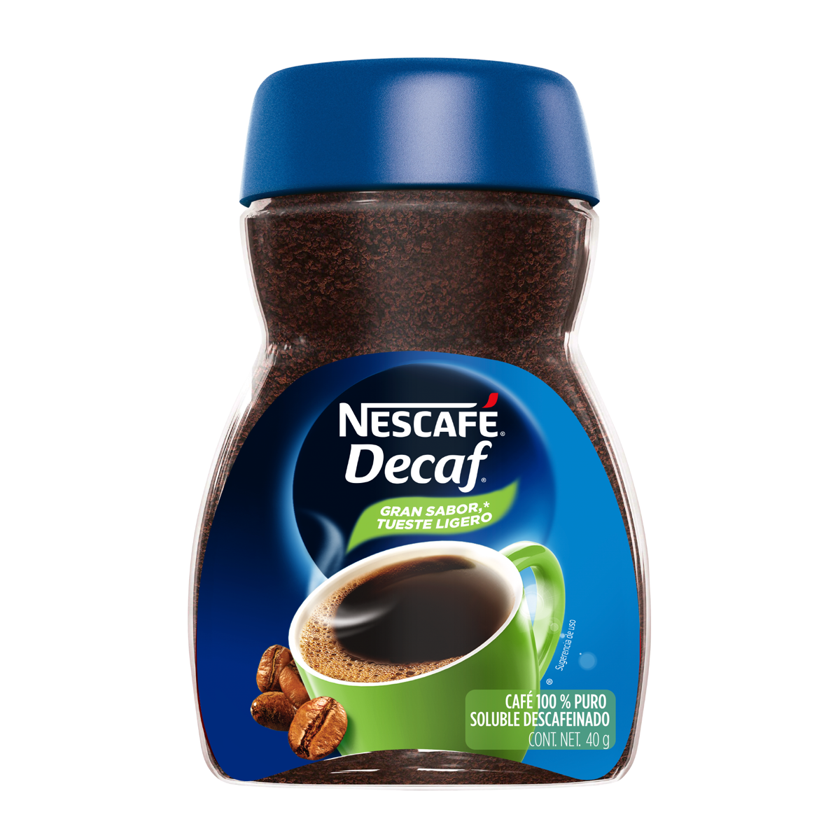 Café Soluble Descafeinado Nescafé Decaf 40g