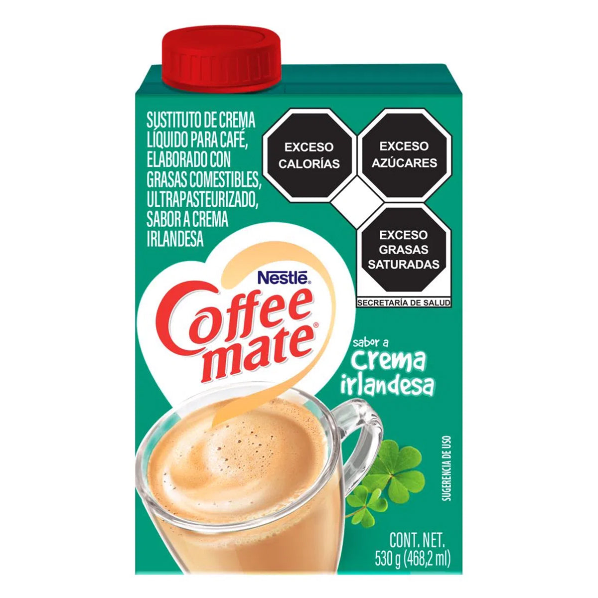 Sustituto De Crema Coffee Mate Líquido Crema Irlandesa 530 GRS