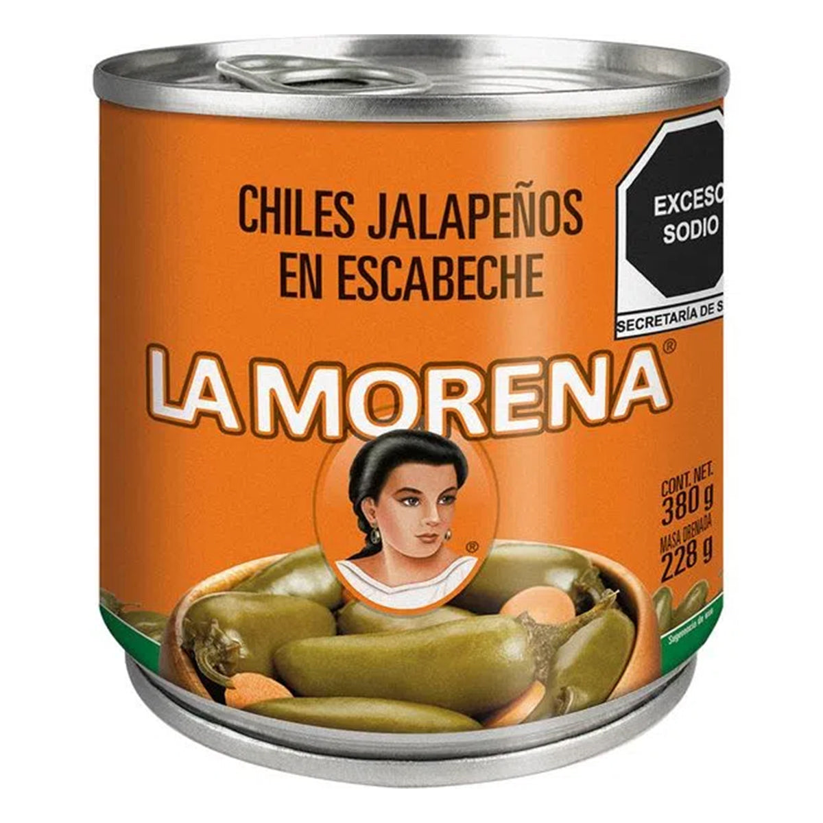 Chiles Jalapeños La Morena 380 GRS