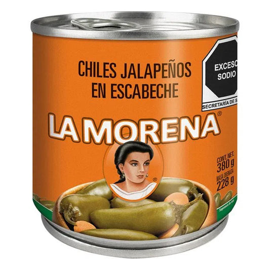 Chiles Jalapeños La Morena 380 GRS