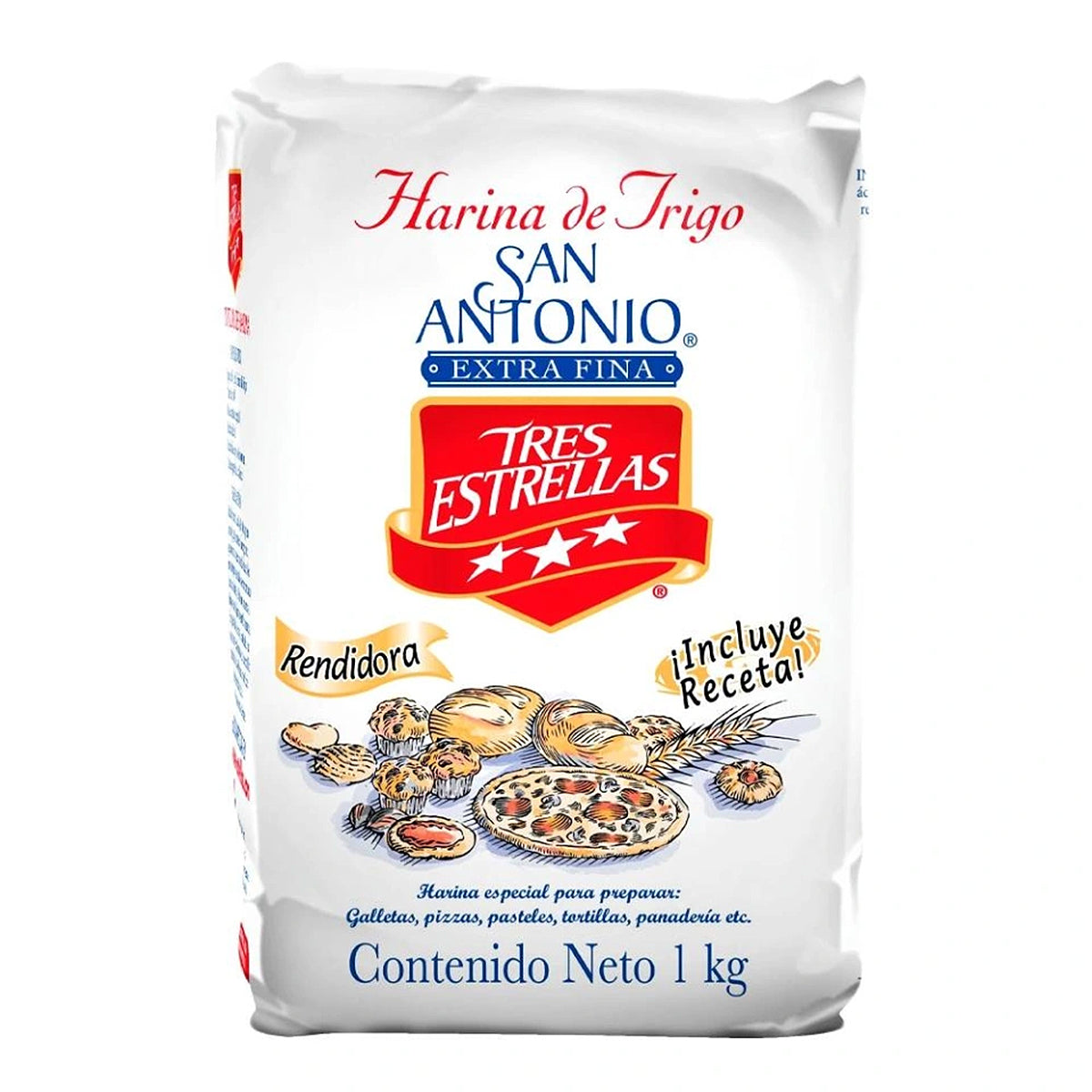 Harina de trigo San Antonio 1 KGS