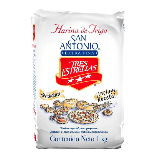 Harina de trigo San Antonio 1 KGS