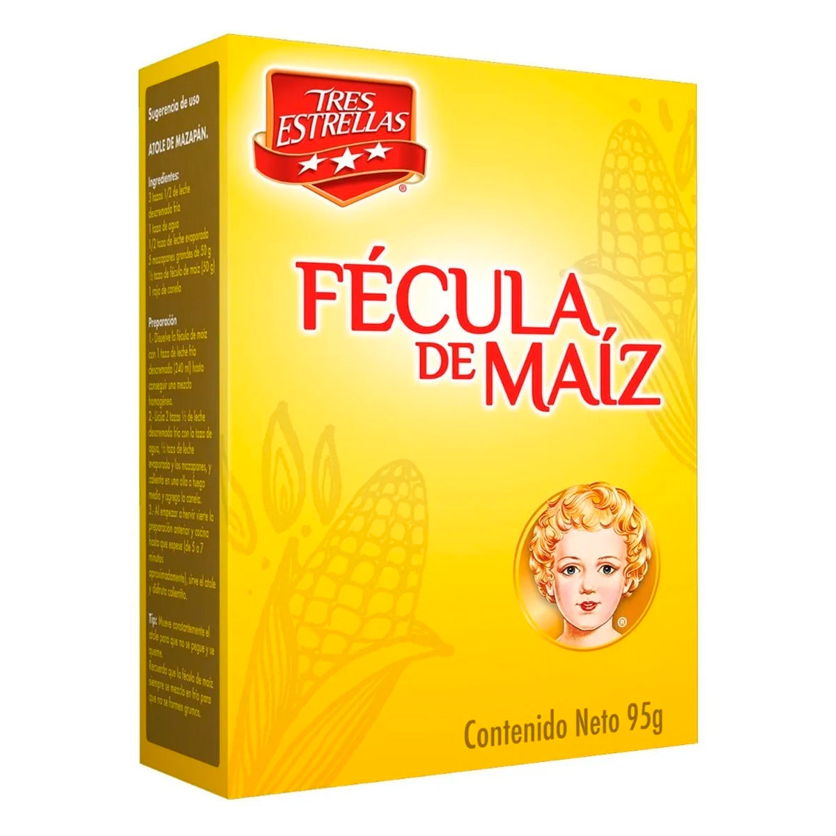 Fecula De Maiz Tres Estrellas 95 GRS