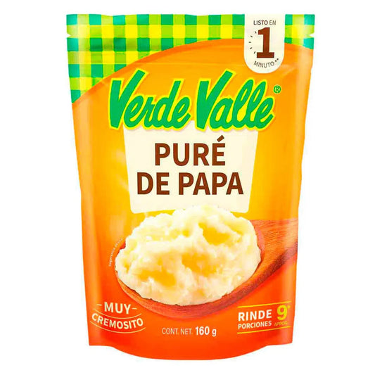 Puré De Papa Verde Valle 160 GRS