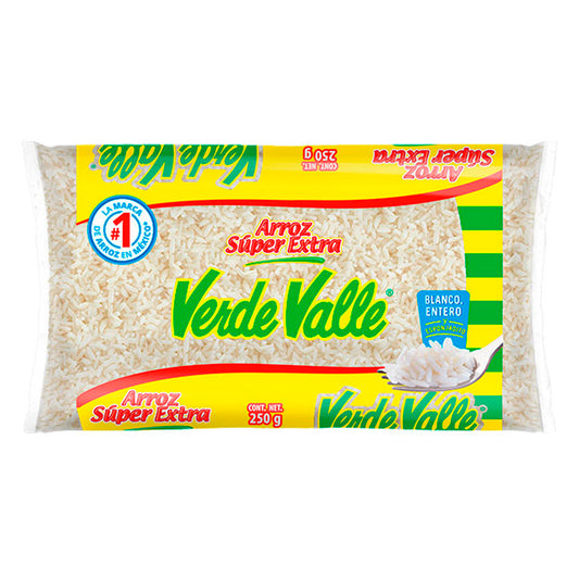 Arroz Verde Valle, Súper Extra 250 GRS