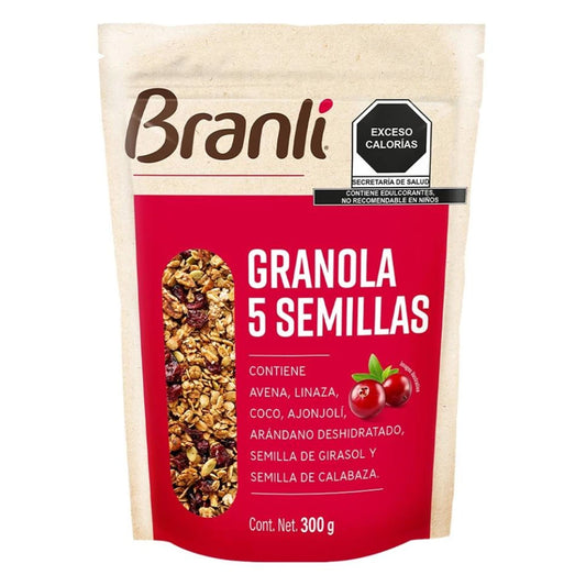 Granola Branli 5 Semillas 300 GRS