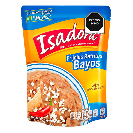 Frijoles Isadora Bayos Refritos 220 GRS