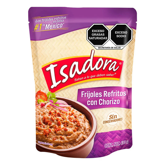 Frijol Isadora Refrito Con Chorizo 430 GRS