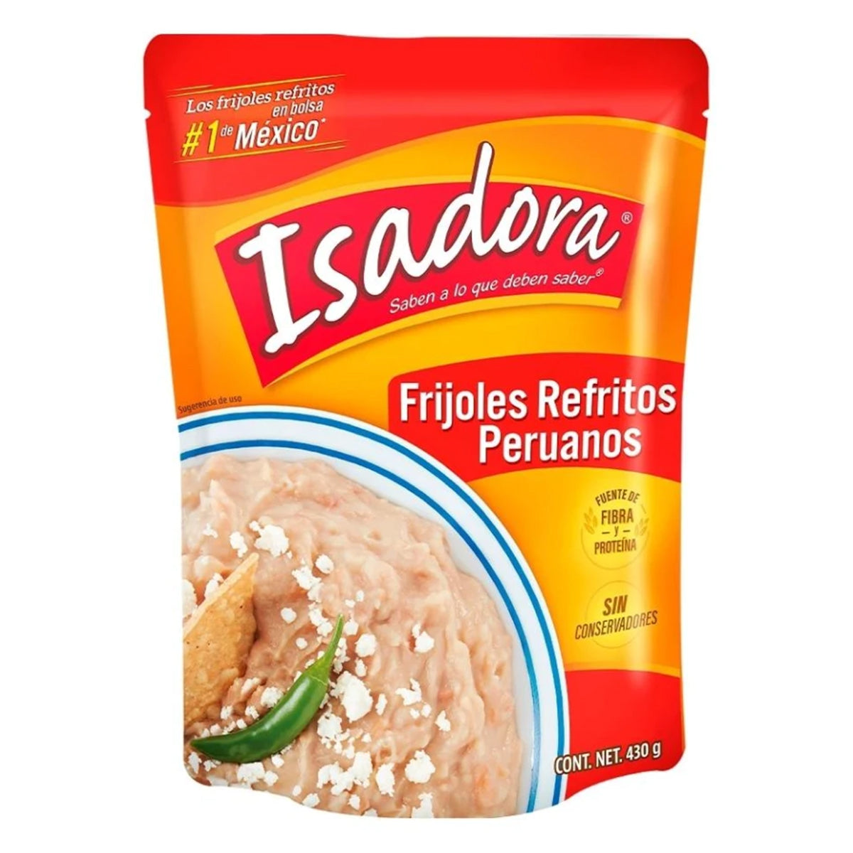 Frijoles Isadora Peruanos Refritos 430 GRS