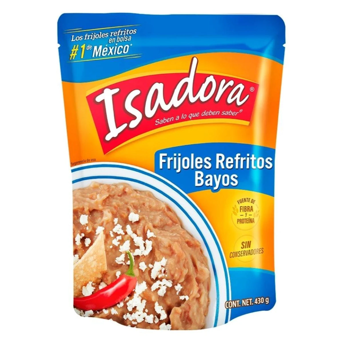 Frijoles Isadora Bayos Refritos 430 GRS