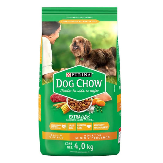 Croquetas Dog Chow Adulto Razas Pequeñas 4 KGS