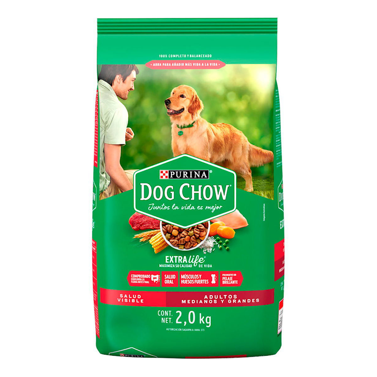 Croquetas Dog Chow Adulto Razas Grandes 2 KGS