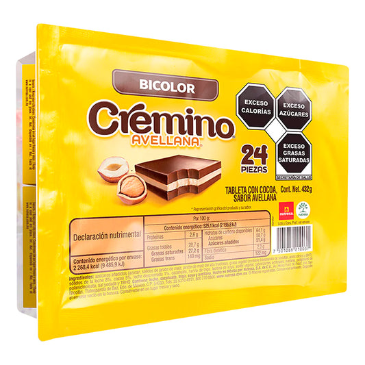 Chocolate Cremino Bicolor 24 PZS