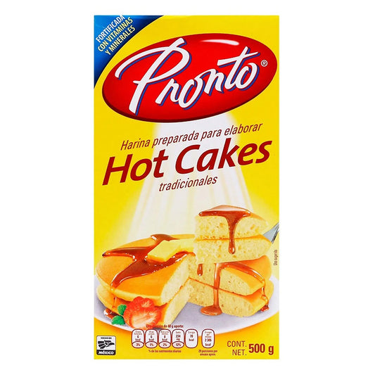 Harina Para Hot Cakes Pronto 500 GRS