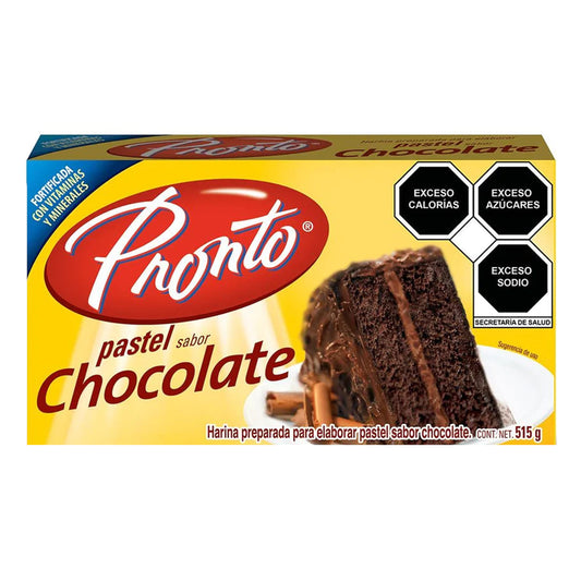 Harina Para Pastel Pronto Chocolate 515 GRS