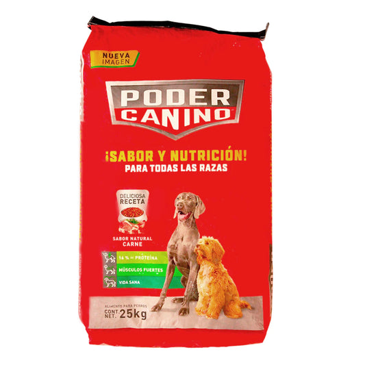 Croquetas Poder Canino 25 KGS