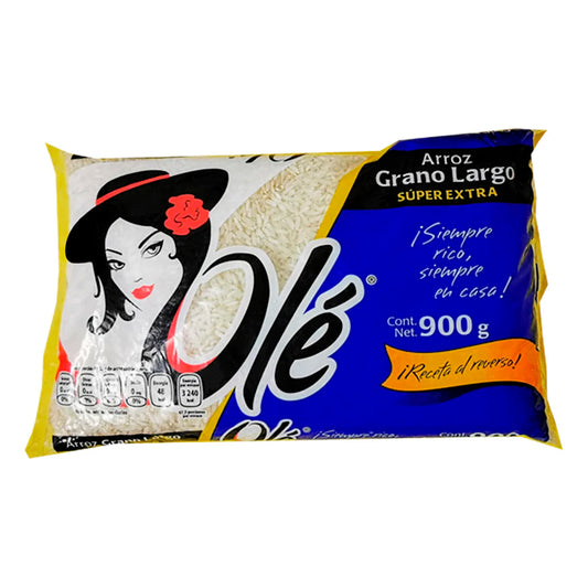 Arroz Super Extra Olé Azul 900 GRS