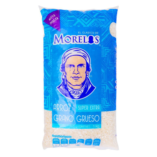 Arroz Morelos Grano Grueso Super Extra 1 KGS