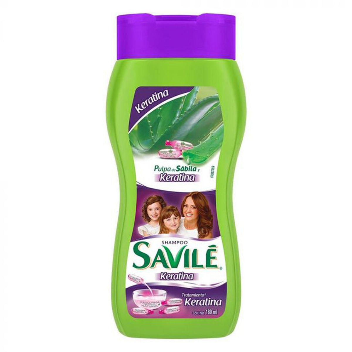 Shampoo Savile Keratina 180 MLL