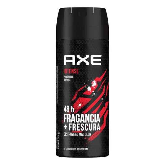 Desodorante Axe Intense En Aerosol Para Caballero 150 MLL