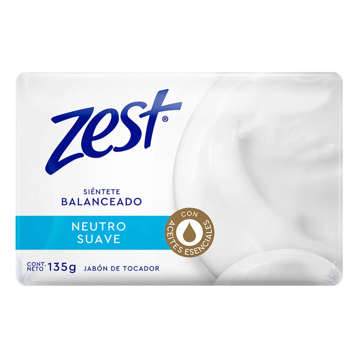 Jabon De Tocador Zest Neutro 135 GRS