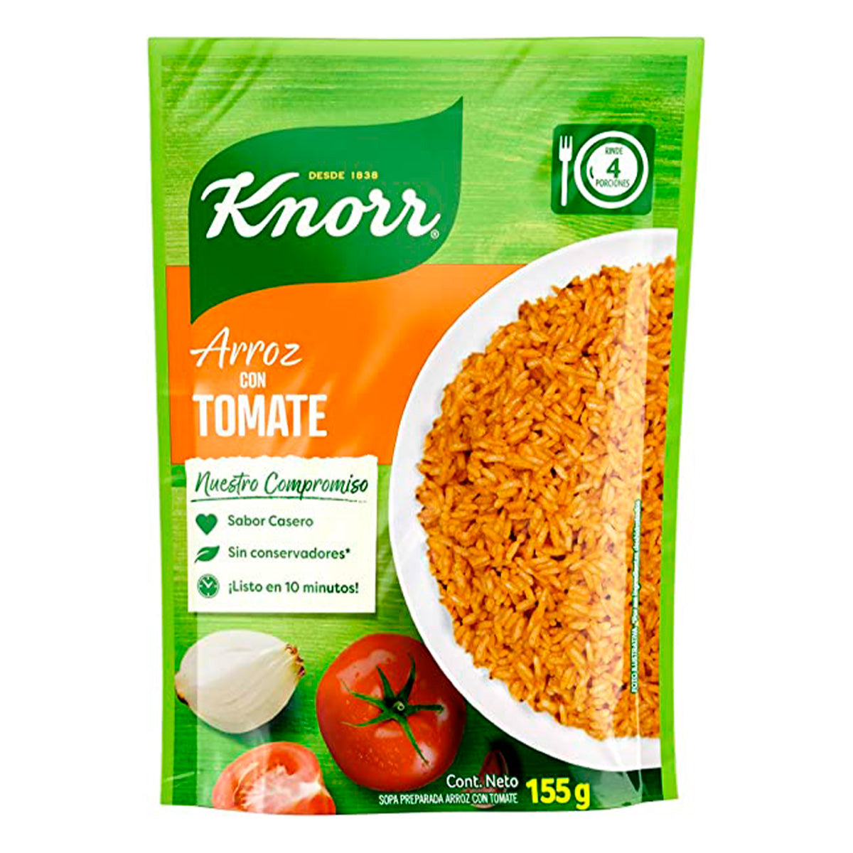 Sopa Knorr Arroz Tomate 155 GRS