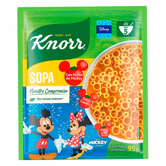 Sopa Knorr Mickey 95 GRS