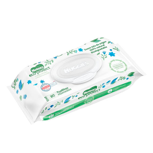 Toallitas Humedas Huggies Eco Protect 80 PZS