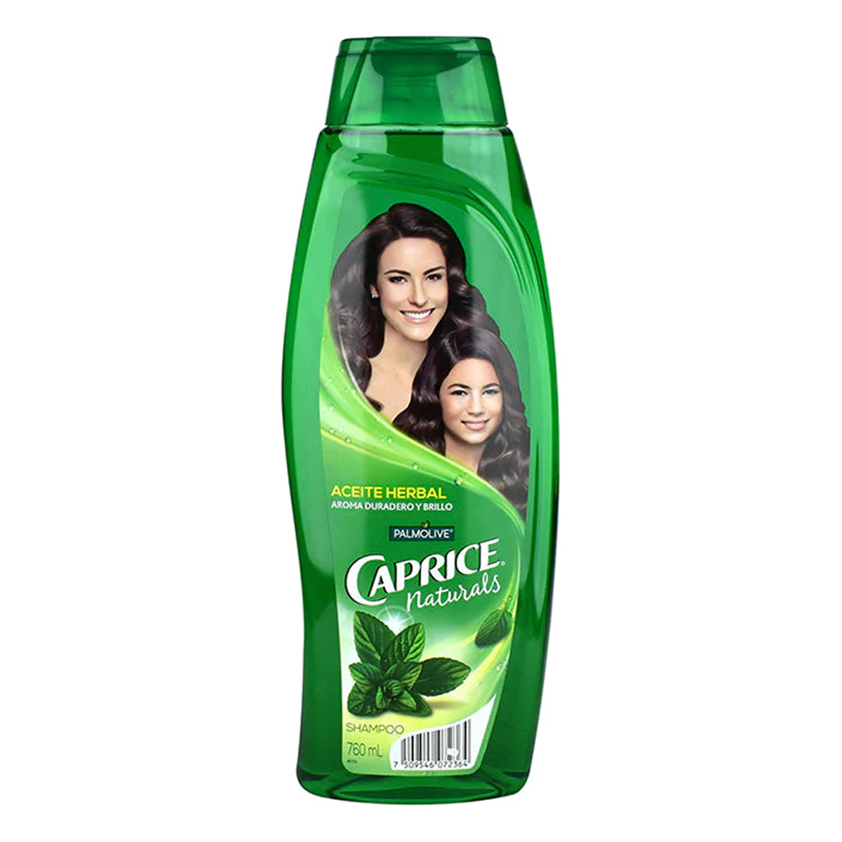 Shampoo Caprice Naturals Aceite Herbal Aroma Duradero y Brillo de 200 ml