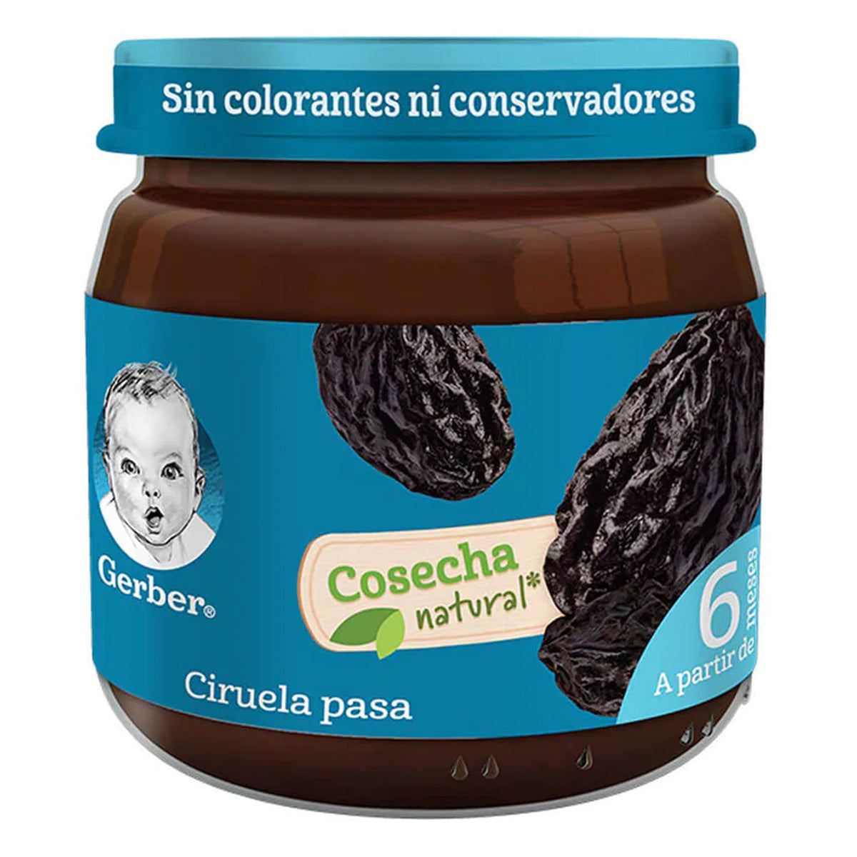 Papilla Gerber Cosecha Natural Ciruela Pasa 100g