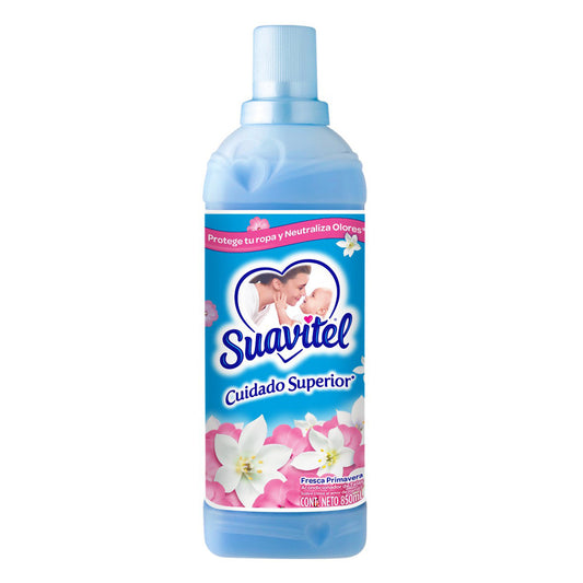 Suavizante de Telas Suavitel Cuidado Superior Fresca Primavera 850 ml