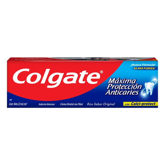 Pasta Dental Colgate Máxima Protección Anticaries 22 ml