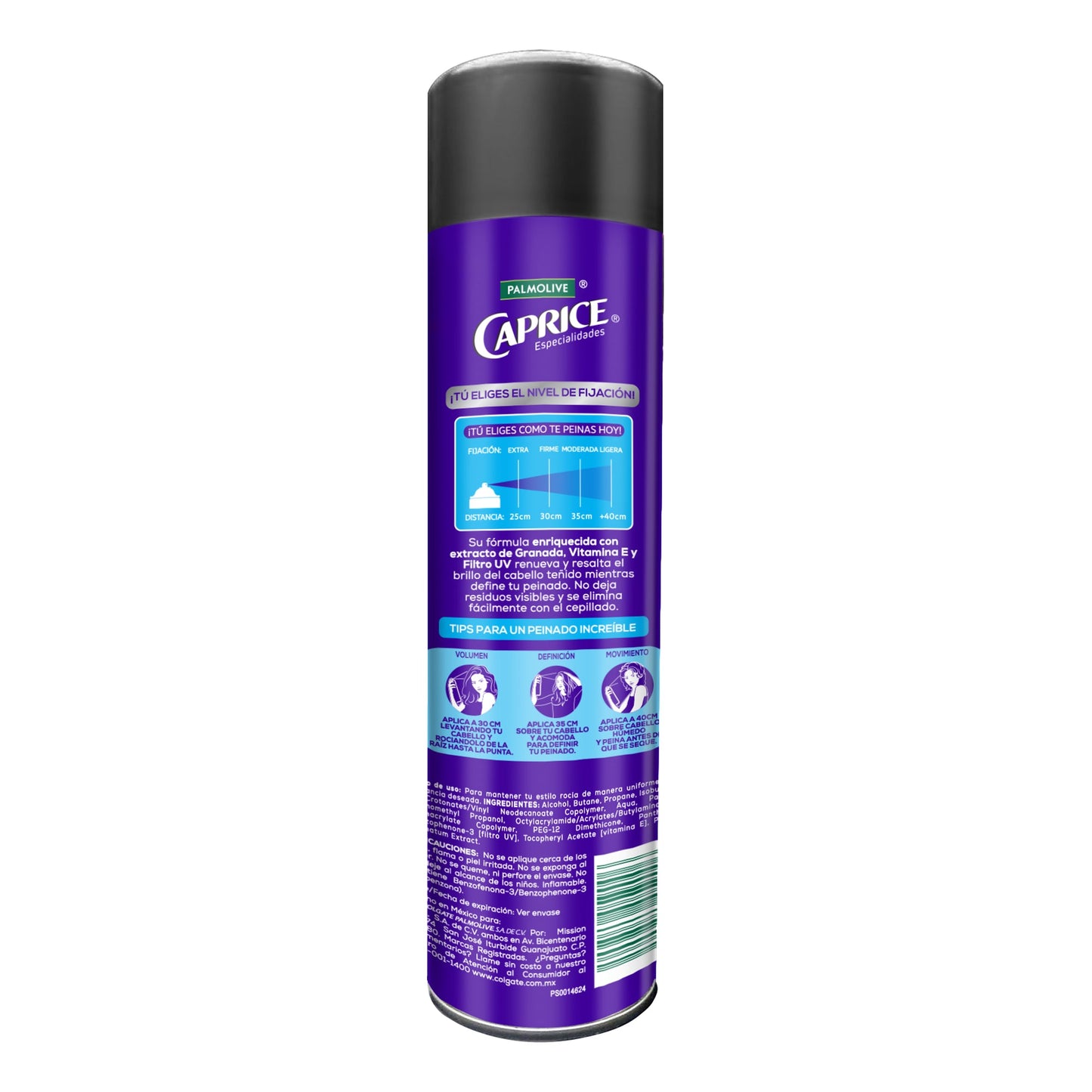 Spray Caprice Color Brillante Vitamina E + Filtro UV 316 ml