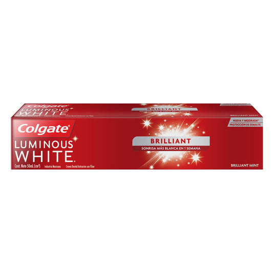 Pasta Dental Colgate Luminous White Brilliant 50 ml