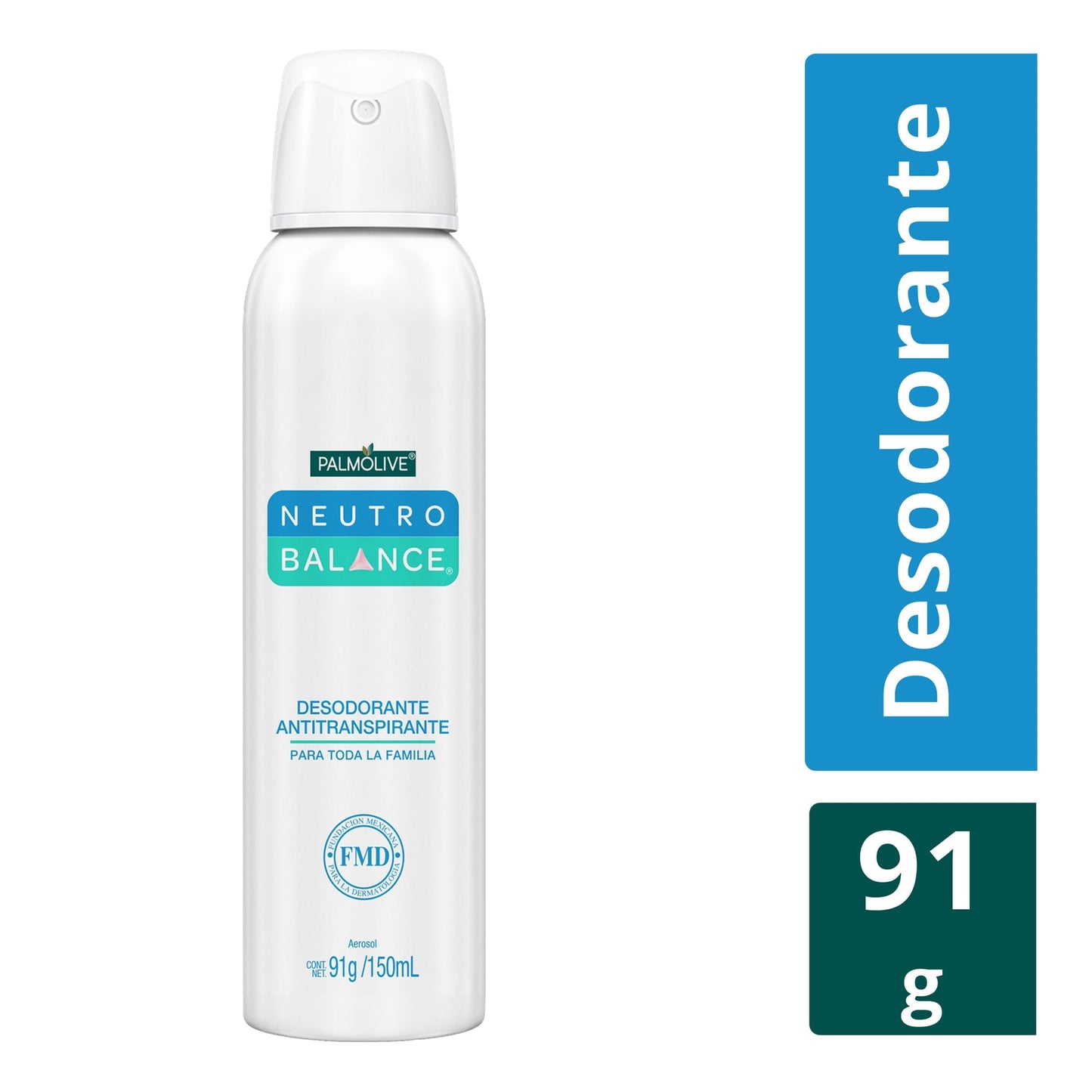 Antitranspirante Palmolive Neutro Balance en Aerosol, 91 g