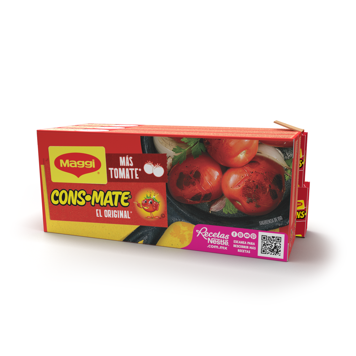 Concentrado de Tomate Maggi Consomate 8 Cubos 84g