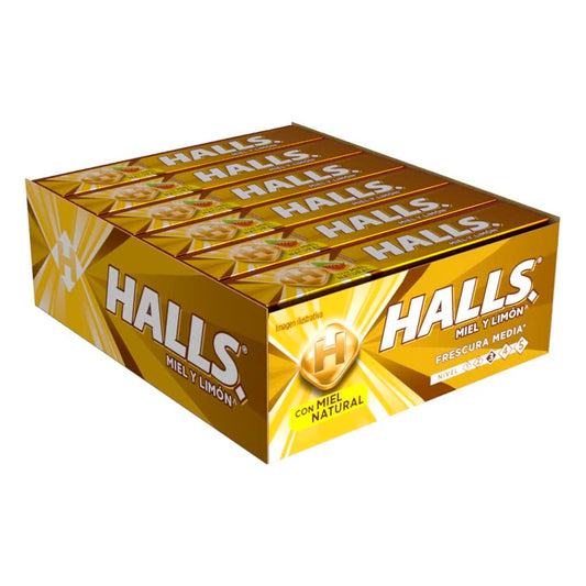 Pastillas Hall'S Miel 12 PZS