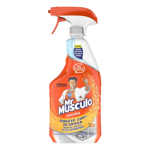 Limpiador Mr. Musculo Cocina Naranja 650 MLL